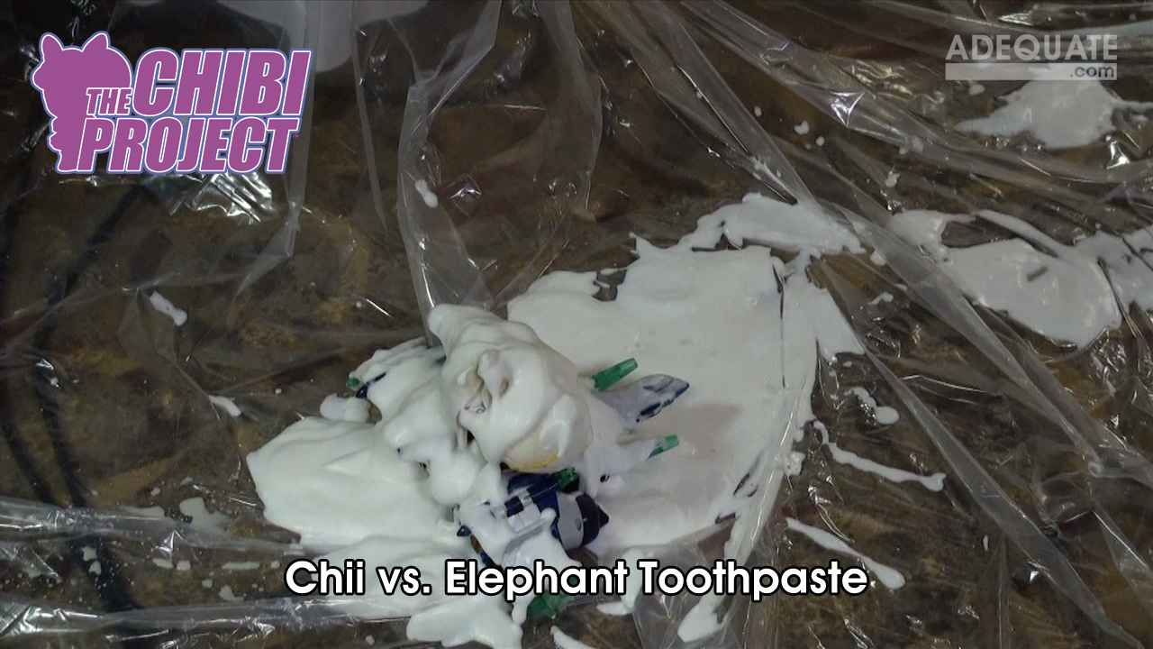 Chii vs. Elephant Toothpaste